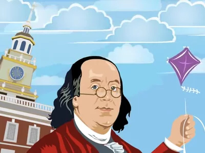 Ben Franklin Kite Experiment